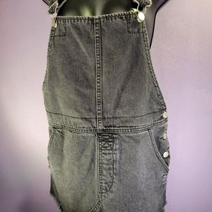 Free People Women's Distressed Denim Skirtall